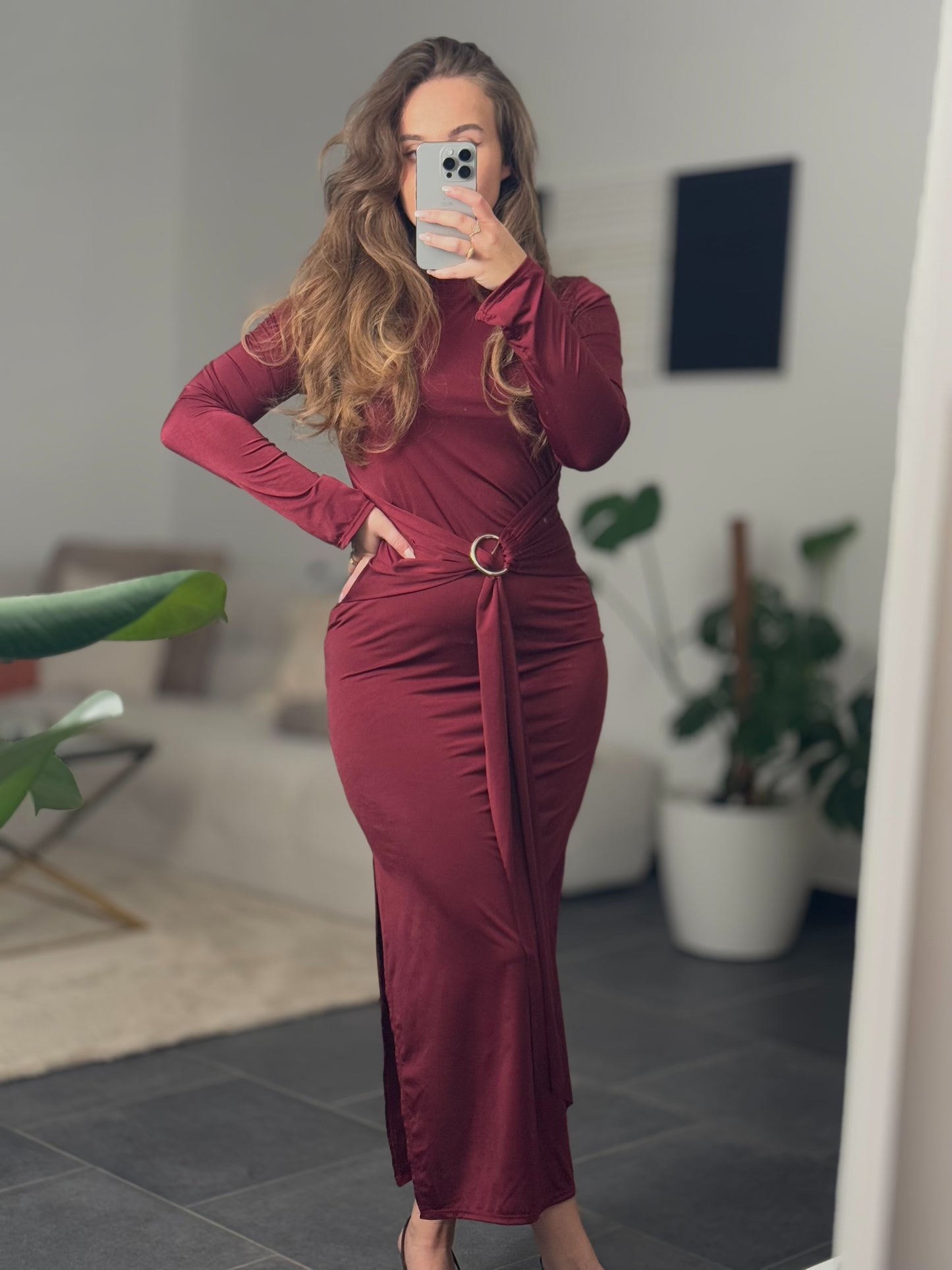 Robe bordeaux 🫦